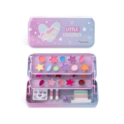 Estojo de maquilhagem infantil com unicórnio 'LITTLE UNICORN'