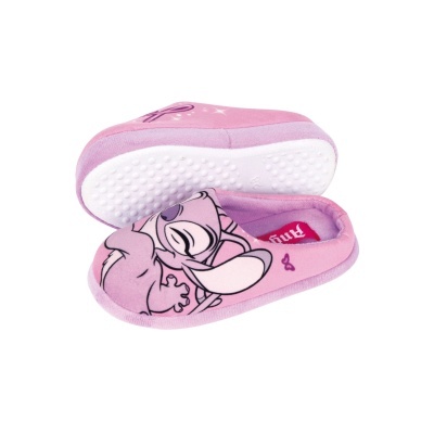 Chinelos infantis rosa com estampa de Daisy Duck