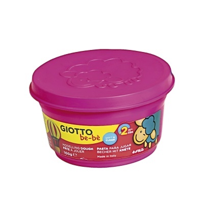 Recipiente de plástico com massa de modelar GIOTTO be-bè