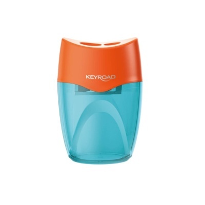 Apontador duplo KEYROAD laranja e azul