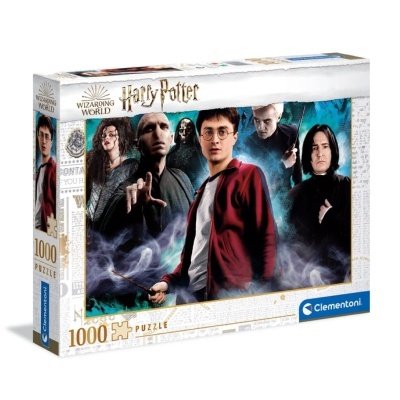 Caixa de puzzle Harry Potter 1000 peças Clementoni