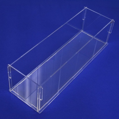 Organizador acrílico transparente rectangular