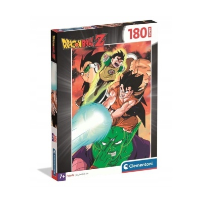 Caixa de puzzle Dragon Ball Z com 180 peças da Clementoni