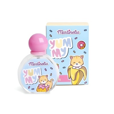 Perfume Martinelia Yum My com design de gato e donuts