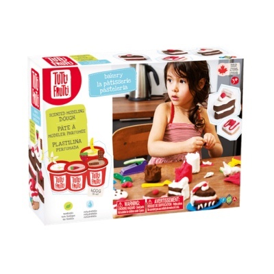 Kit de plasticina perfumada para modelar com tema pastelaria Tutti Frutti