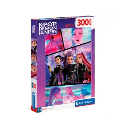 Caixa de puzzle K-POP DEMON HUNTERS com 300 peças