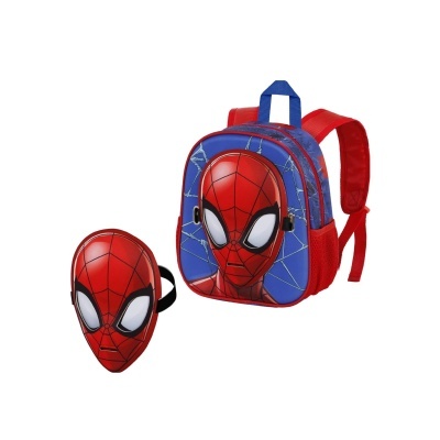 Mochila e lancheira Spiderman vermelha e azul
