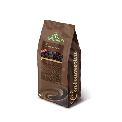 Pacote marrom de café Master Martini Cenkamerica Centroamerica