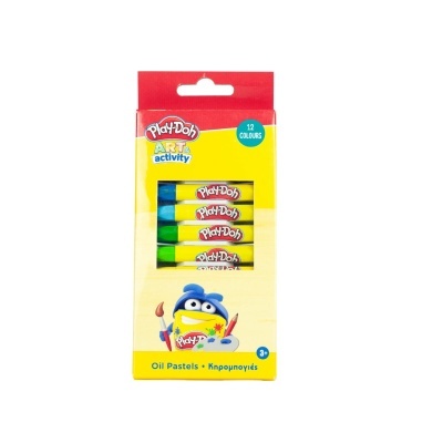 Embalagem colorida de pastéis de óleo Play-Doh