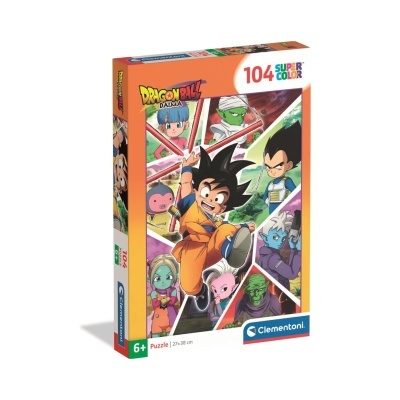 Caixa de quebra-cabeças Dragon Ball Daima com 104 peças