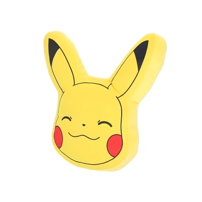 Almofada em forma da cara do Pikachu