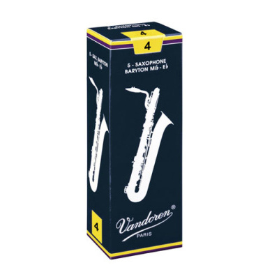 Embalagem para palhetas de saxofone barítono Vandoren
