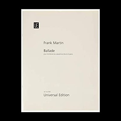 Capa de partitura musical branca com texto preto