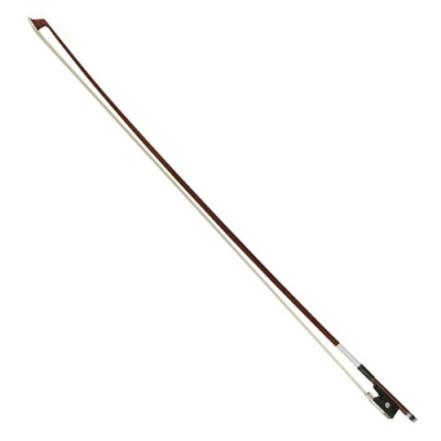 Arco para violino em madeira com crina branca