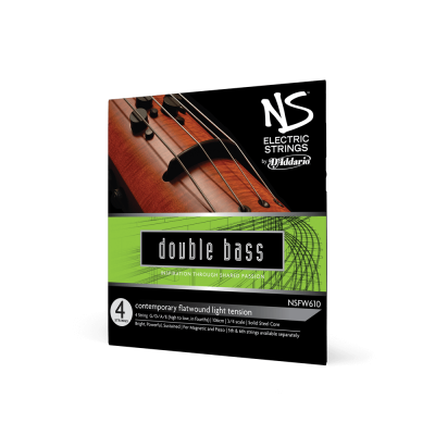 Embalagem de cordas para contrabaixo duplo NS Electric Strings by D'Addario