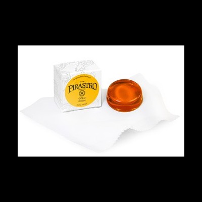 Caixa branca com resina âmbar e pano branco para instrumentos musicais