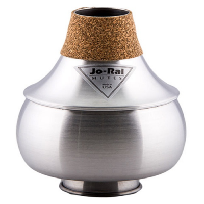Surdina metálica Jo-Ral para instrumento musical com cortiça