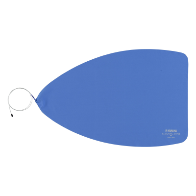 Pano de limpeza azul YAMAHA CLEANING SWAB com cordão branco