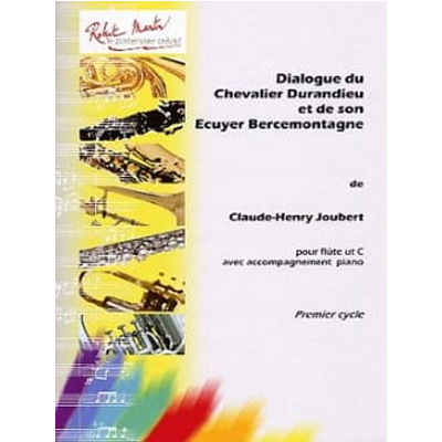 Capa de partitura musical com texto em francês e gráficos coloridos