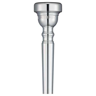 Bocal cromado prateado para instrumento musical com gravação ARTIS DARMOW