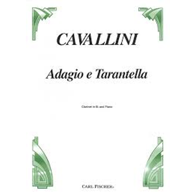 Capa branca de partitura musical com cantos verdes e texto preto