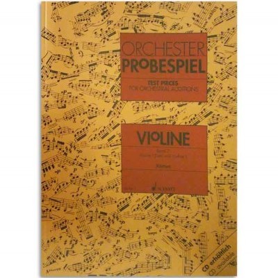 Livro de música com capa amarela e etiquetas laranja