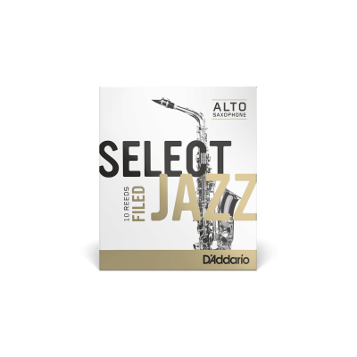 Embalagem para palhetas de saxofone alto D'Addario Select Jazz