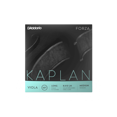 Embalagem de cordas para viola D'Addario Kaplan Forza