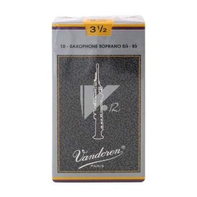 Embalagem de palhetas Vandoren para saxofone soprano si bemol