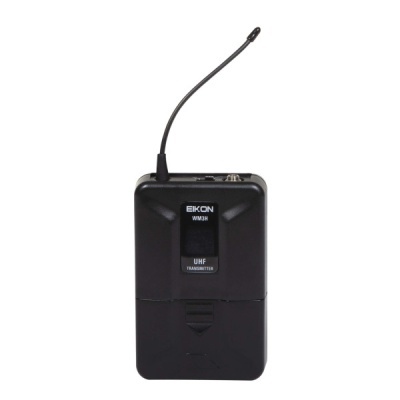 Transmissor UHF preto EIKON MW3H com antena flexível