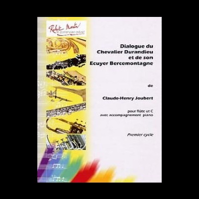 Capa de partitura musical com título em francês e ilustração colorida