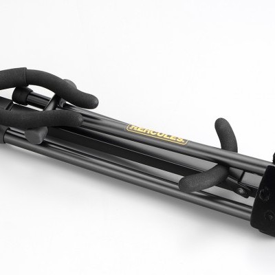 Suporte de guitarra Dobro preto dobrável com espuma