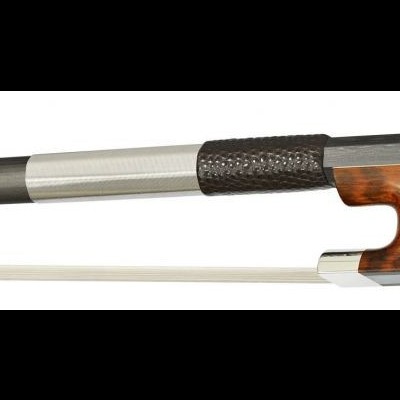 Arco para violino com madeira e botão branco