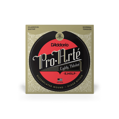 Embalagem de cordas para guitarra clássica D'Addario Pro-Arte modelo EJ45LP