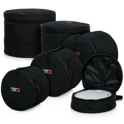Conjunto de capas pretas para bateria com etiquetas ORIGINAL PROTECTOR e interior acolchoado aberto