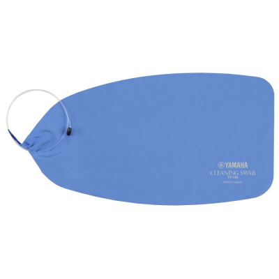 Pano azul Yamaha Cleaning Swab TP-6B para limpeza, com cordão ajustável