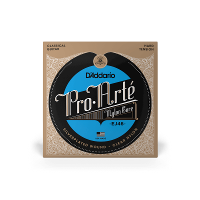 Embalagem de cordas para guitarra clássica D'Addario Pro-Arté Nylon Core