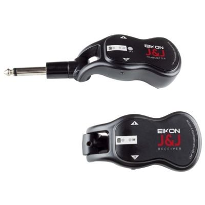 Transmissor e recetor EIKON J&J para guitarra ou baixo