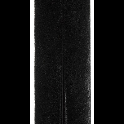 Peça cylindrical preta com tampa amarela