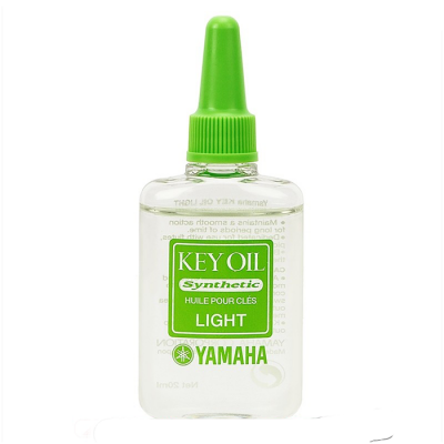 Frasco de óleo sintético Yamaha Key Oil Light com tampa verde