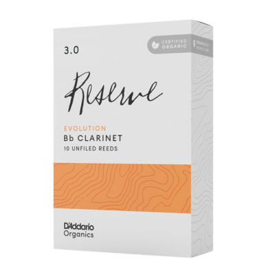 Caixa de palhetas Reserve para clarinete Bb