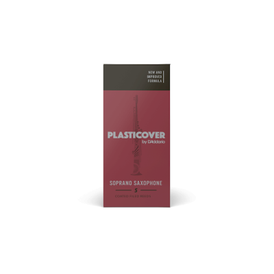 Embalagem de palhetas para saxofone soprano Plasticover by D'Addario