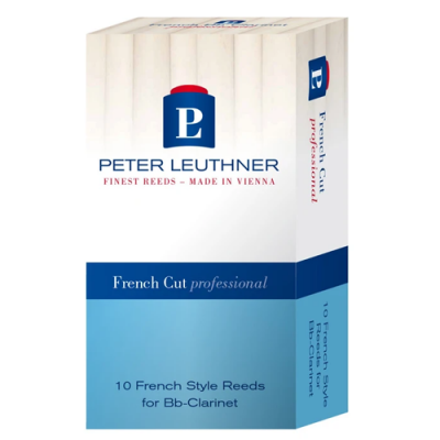 Embalagem de palhetas PETER LEUTHNER para clarinete Bb