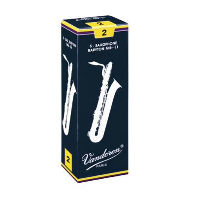 Embalagem de palhetas Vandoren para saxofone barítono mi bemol