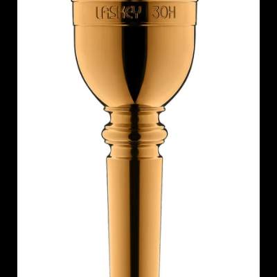 Bocal dourado para instrumento musical com gravação LASKY 30H