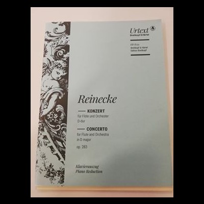 Partitura musical azul claro com texto e detalhe decorativo em marrom escuro