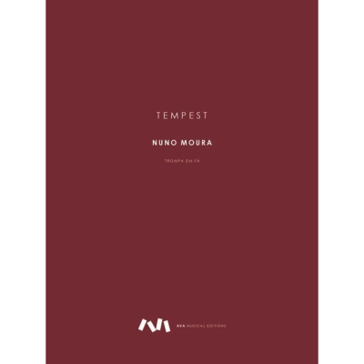 Capa vermelha vinho com texto branco sobre música e edição musical