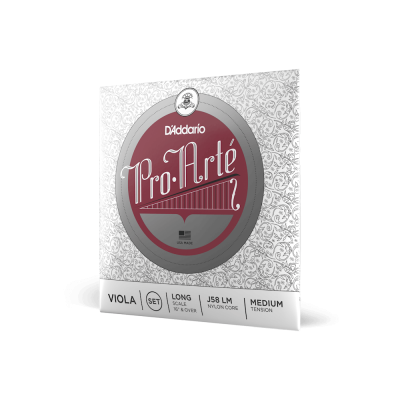 Embalagem de cordas de viola D'Addario Pro-Arte