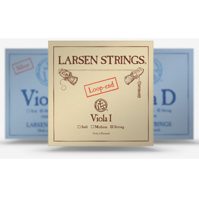 Caixa de cordas para viola Larsen Strings Loop-end