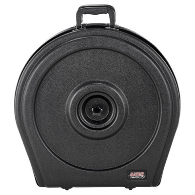 Estojo rígido preto para bateria com alça e etiqueta GATOR CASES